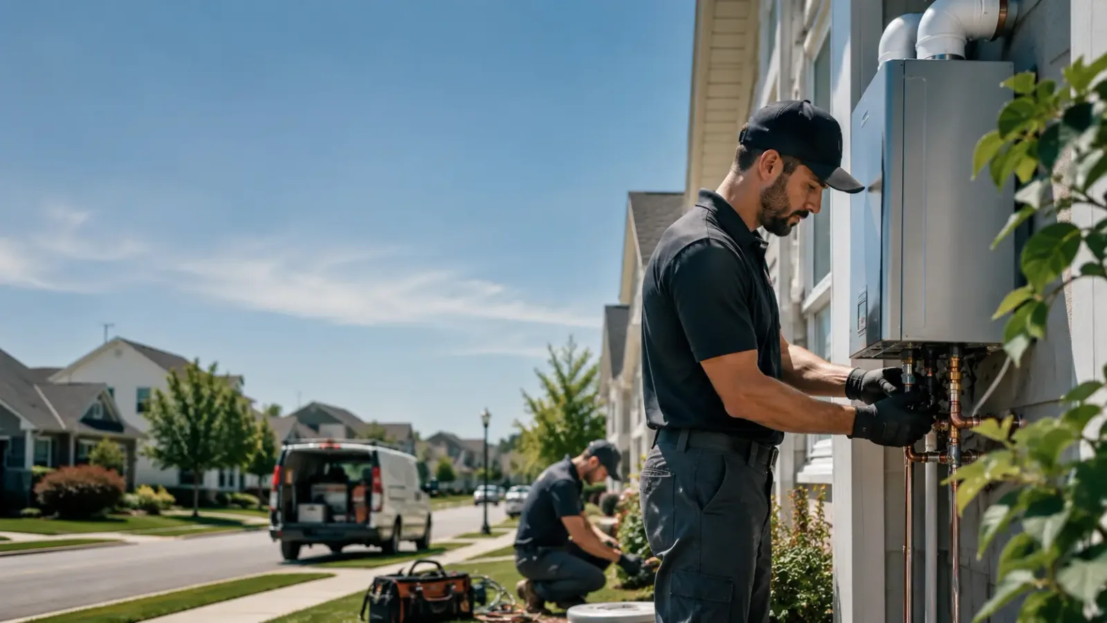 Tankless Water Heater Installation in Ira, TX